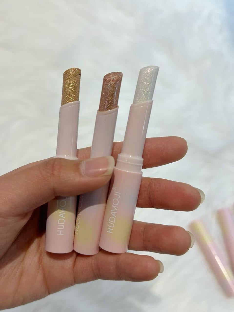 HUDAMOJI- glitter jelly eyeshadows