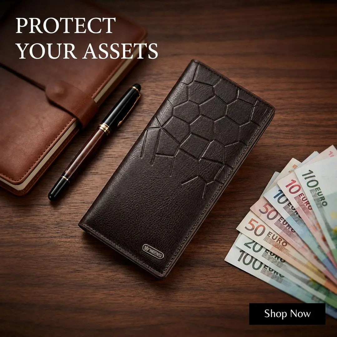Luxury Men’s Long Wallet