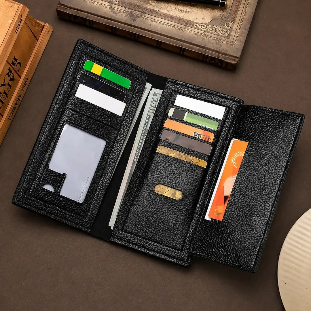 Luxury Men’s Long Wallet